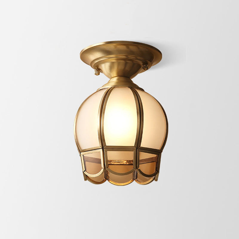 Single Bulb Flush Mount Lighting Minimalism