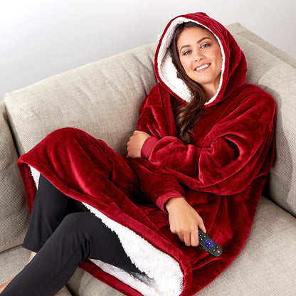 Women Blanket Hoodie Wearable Oversized