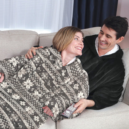 Women Blanket Hoodie Wearable Oversized