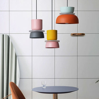 Nordic Colorful Macaron Pendant Light