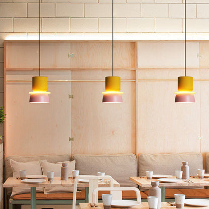 Nordic Colorful Macaron Pendant Light