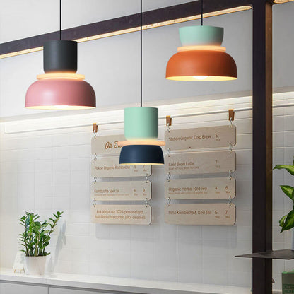 Nordic Colorful Macaron Pendant Light