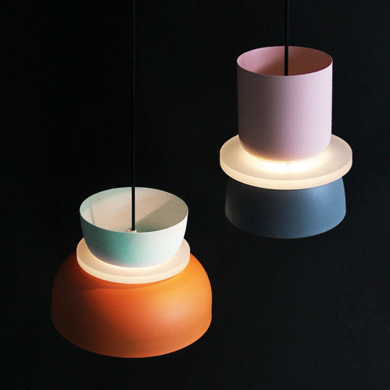 Nordic Colorful Macaron Pendant Light