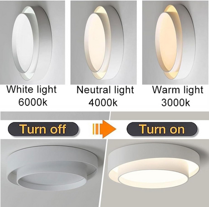 Nordic Round LED Ceiling Light Modern