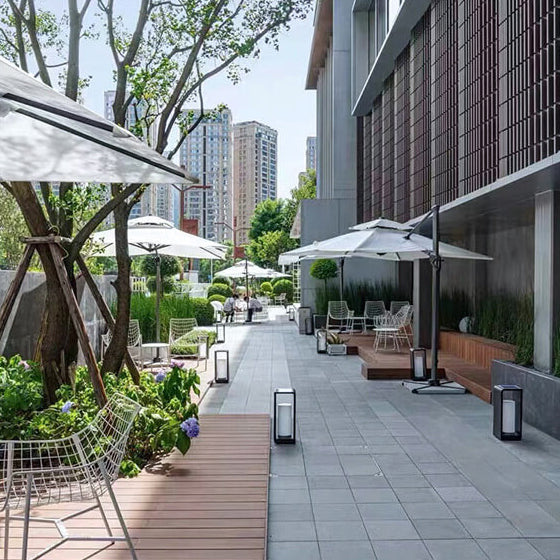 Modern Square Outdoor LED Light Waterproof