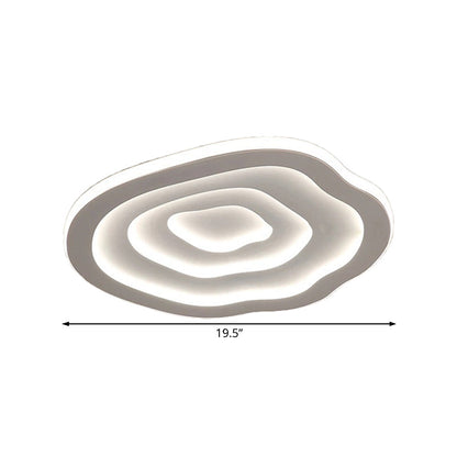 Ripple LED Ceiling Lamp Modern Flush Mount