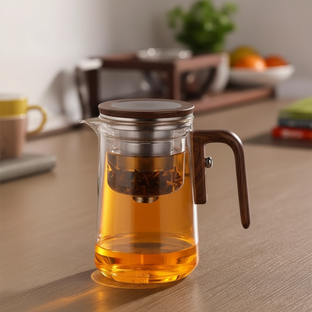 Glass Teapot Infuser Loose Leaf Tea Maker