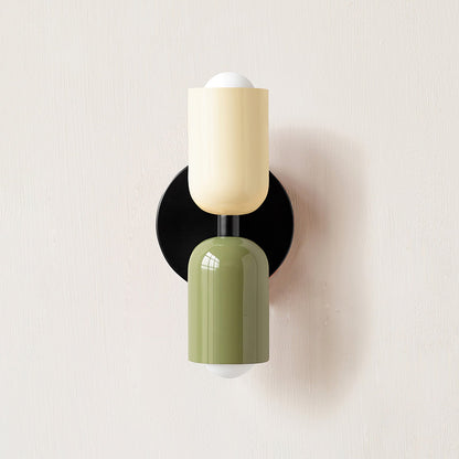 Colorful Bedside Wall Lamp Nordic Macaron