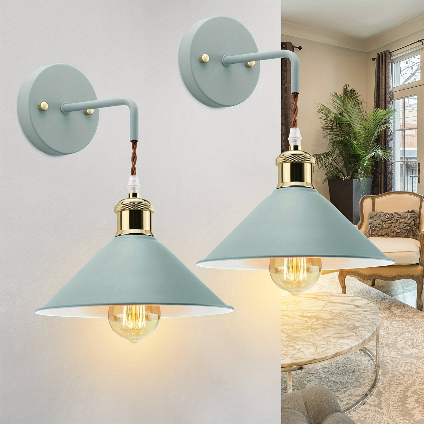 Modern Metal Wall Sconce Industrial Oil