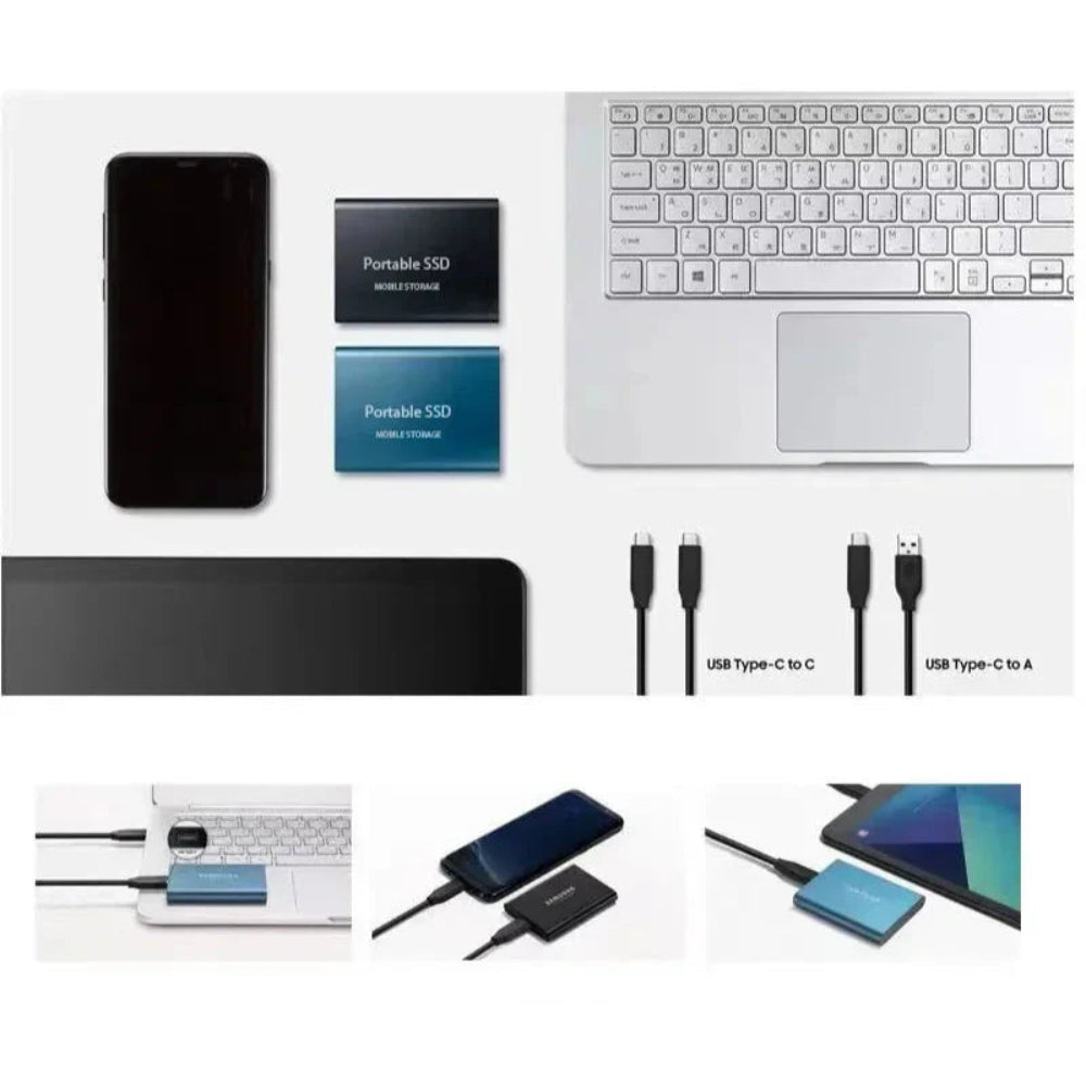 SSD Portable External Drive 512GB Fast