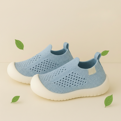 Kids Sneakers Breathable Mesh Slip On Shoes