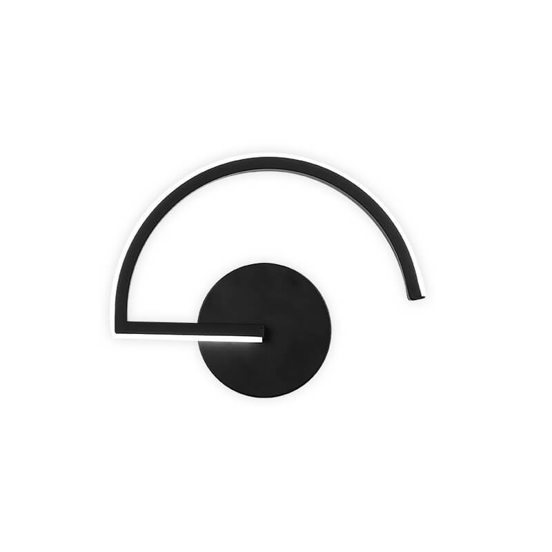 Curves Line LED Wall Light Modern Minimalist