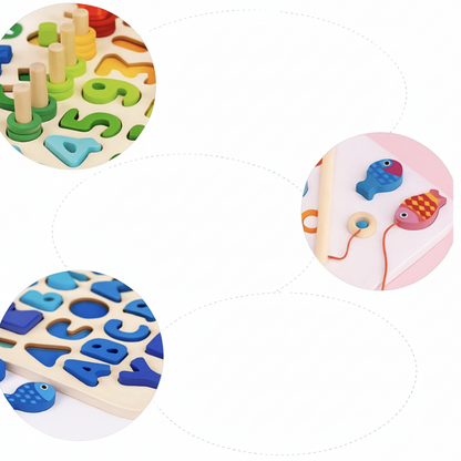 Montessori Wooden Activity Board Learning