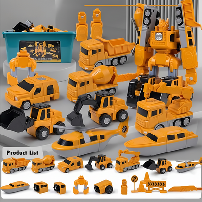 Toy Building Blocks Magnetic Vehicle Set