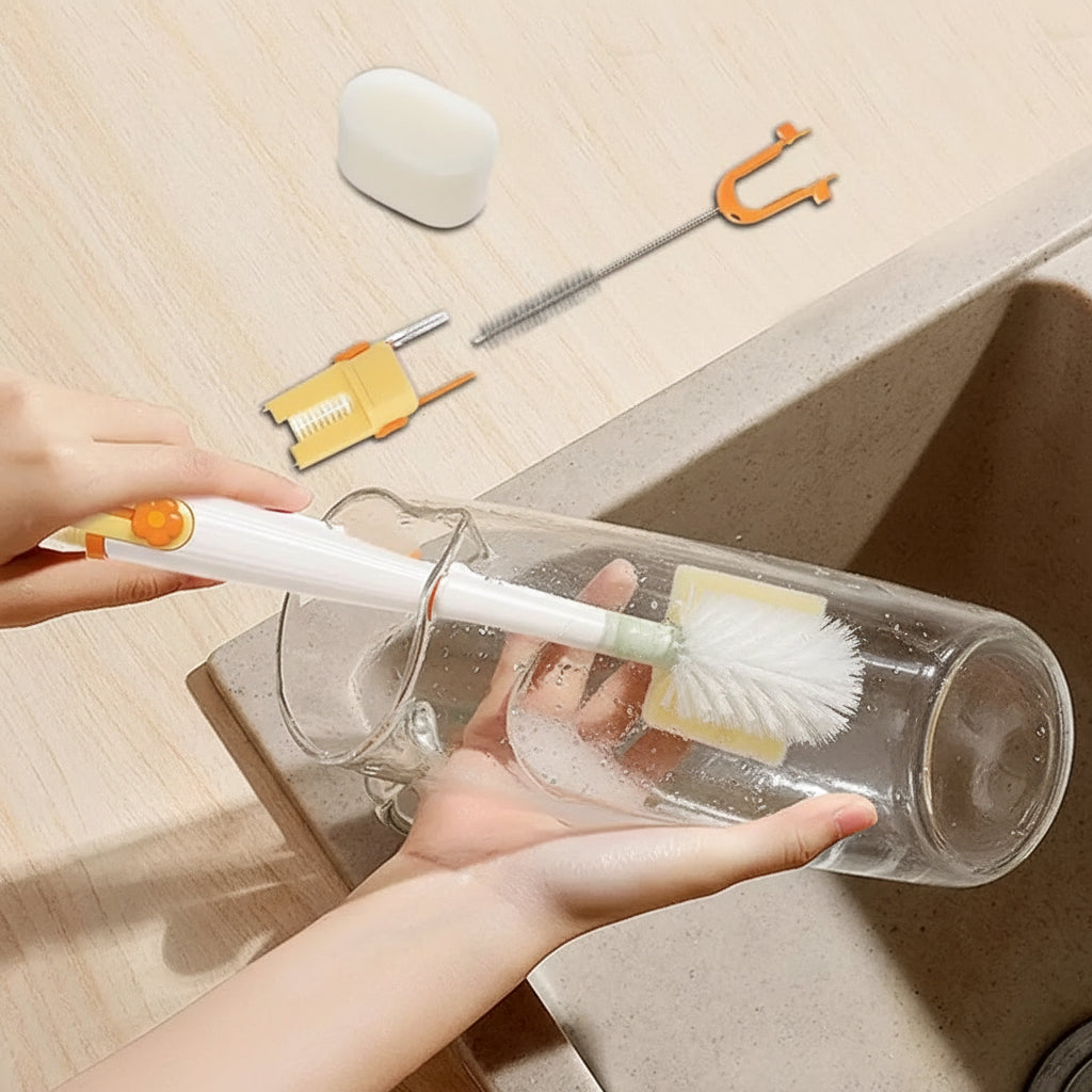 Bottle Brush Set Multifunction Cleaning