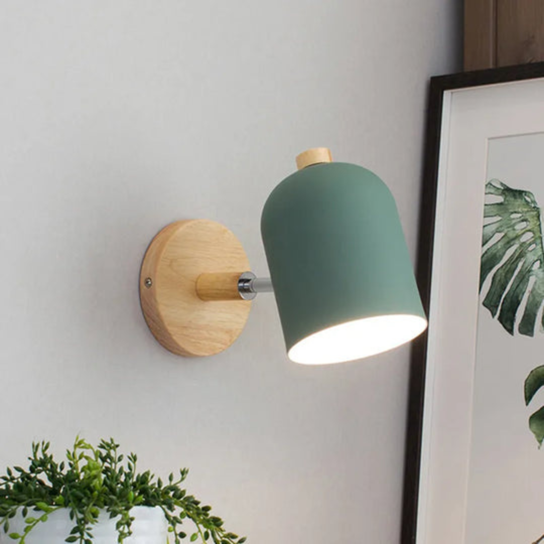 Drelis Wall Lamp Scandinavian Wooden