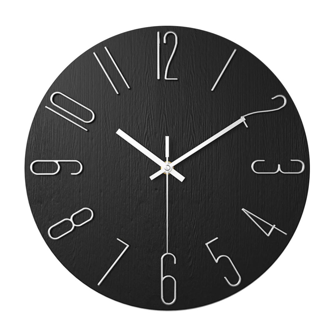 Noble Modern Wall Clock Minimalist Gold