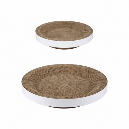 Cat Scratcher Round Cardboard Scratching Bed