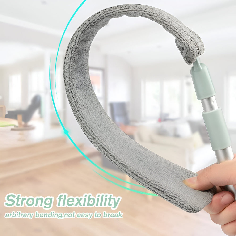 Mop Retractable Gap Cleaning Tool Microfiber