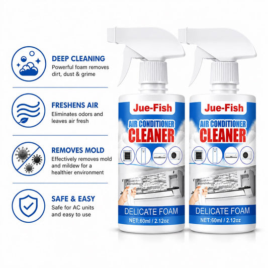 2 Bottles Air Conditioner Cleaner Foam Spray