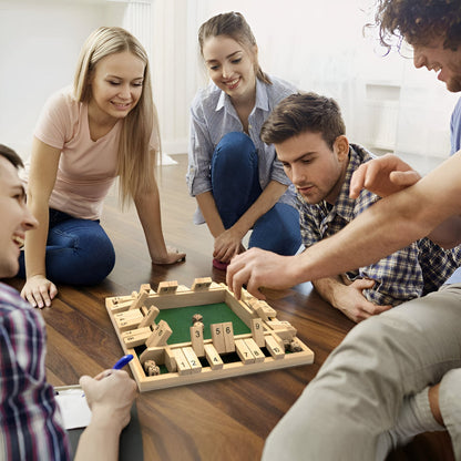 Board Game Wooden Math Learning Family