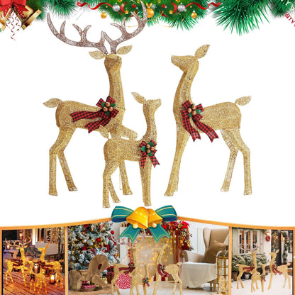 Christmas Outdoor Decorations LED Reindeer
