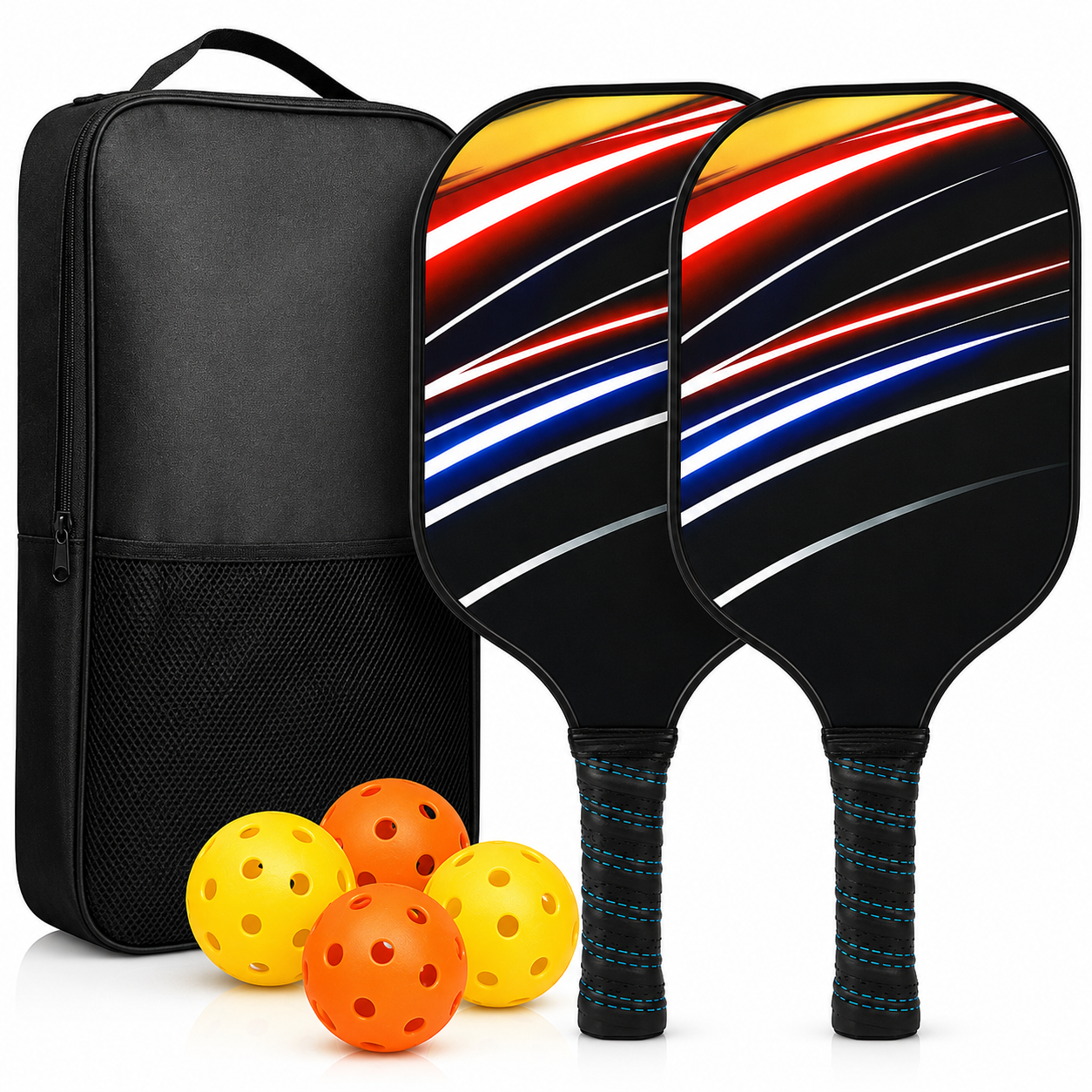 Pickleball Paddle Set Lightweight Graphite