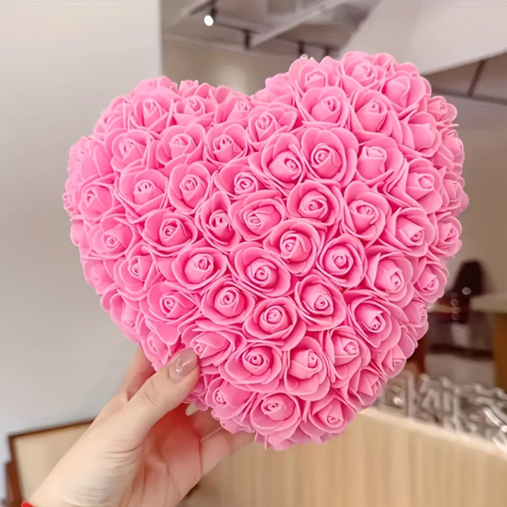 Rose Heart Mothers Day Gift Artificial