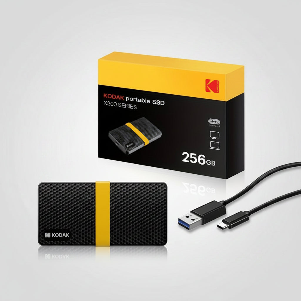 External Hard Drive Portable SSD USB Type