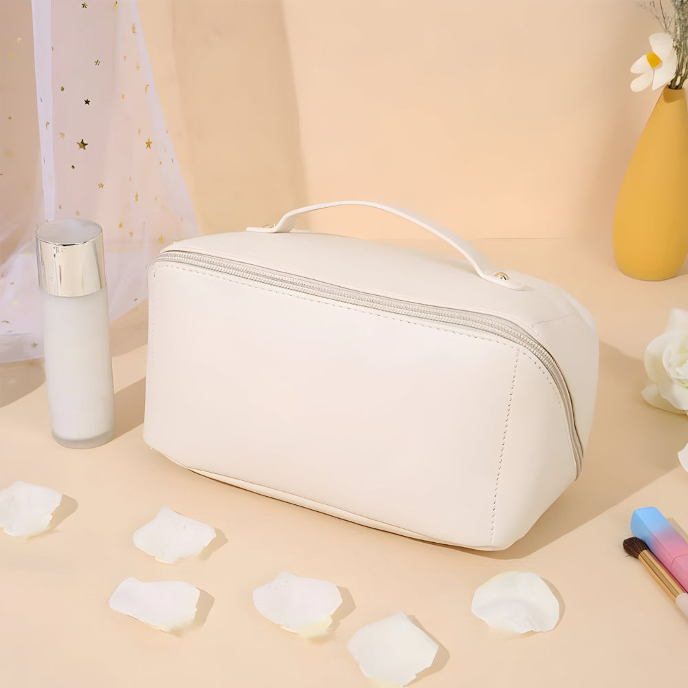 Makeup Bag Travel Organizer PU Shell