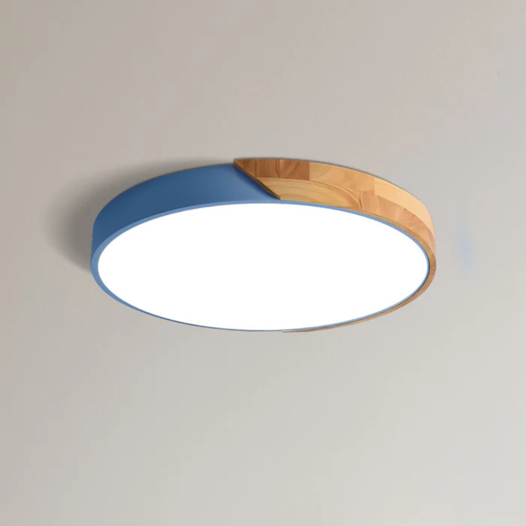 LED Ceiling Light Modern Nordic Wooden
