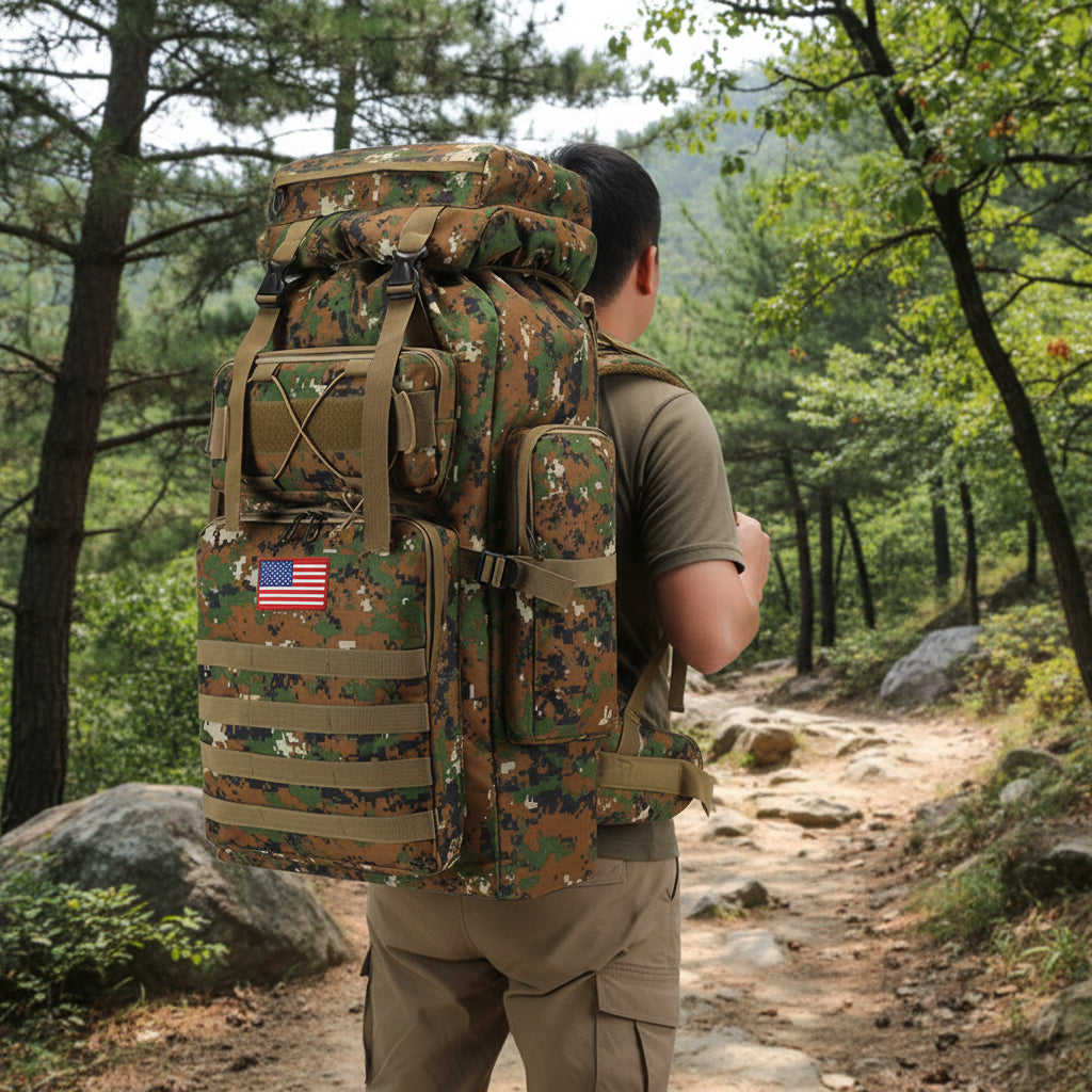 Hiking Backpack Large Capacity Tactical