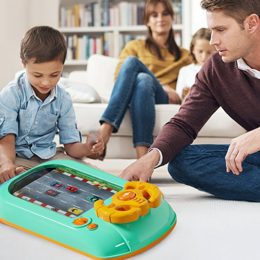Racing Game Console Interactive Steering