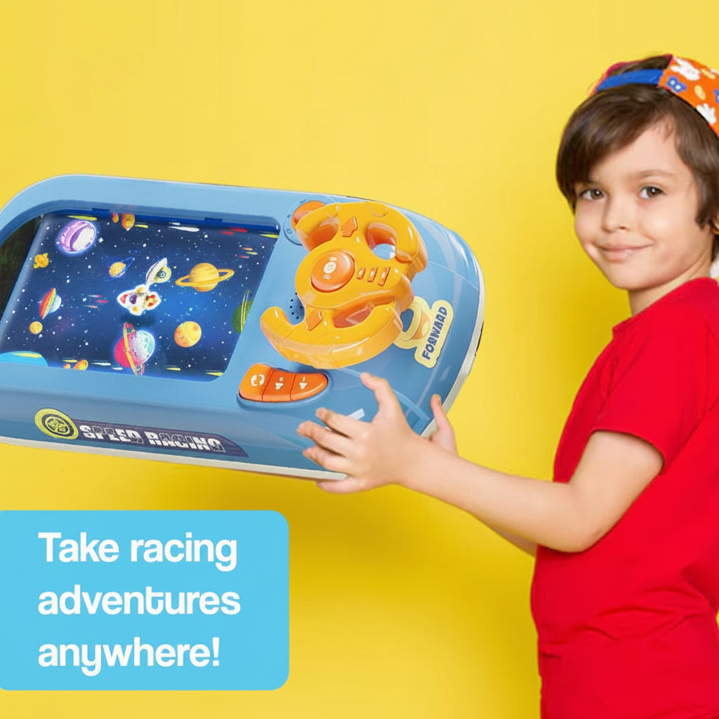 Racing Game Console Interactive Steering