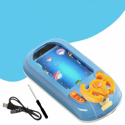 Racing Game Console Interactive Steering