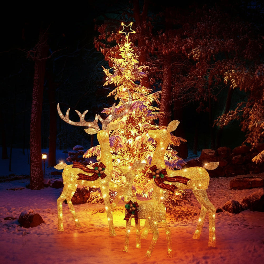 Christmas Outdoor Decorations LED Reindeer