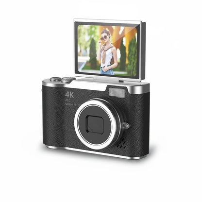 Digital Camera 4K Flip Screen 48MP 8X