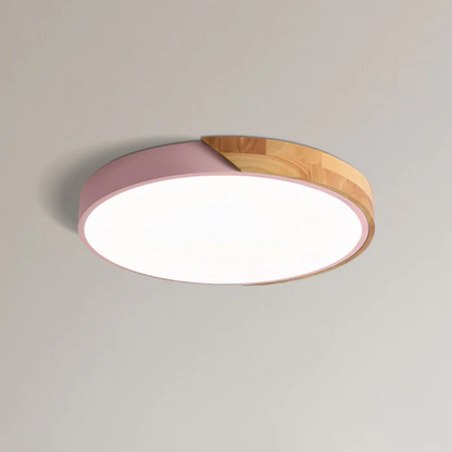 LED Ceiling Light Modern Nordic Wooden