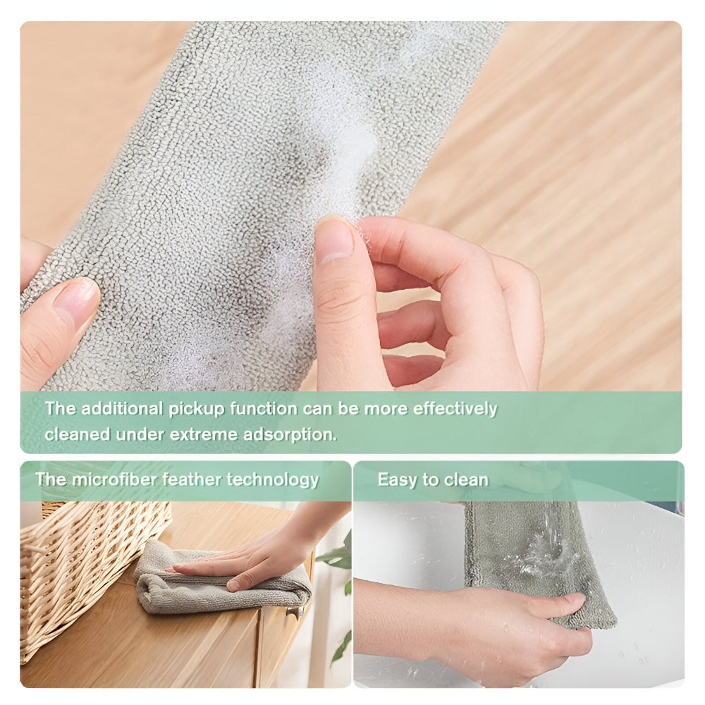 Mop Retractable Gap Cleaning Tool Microfiber
