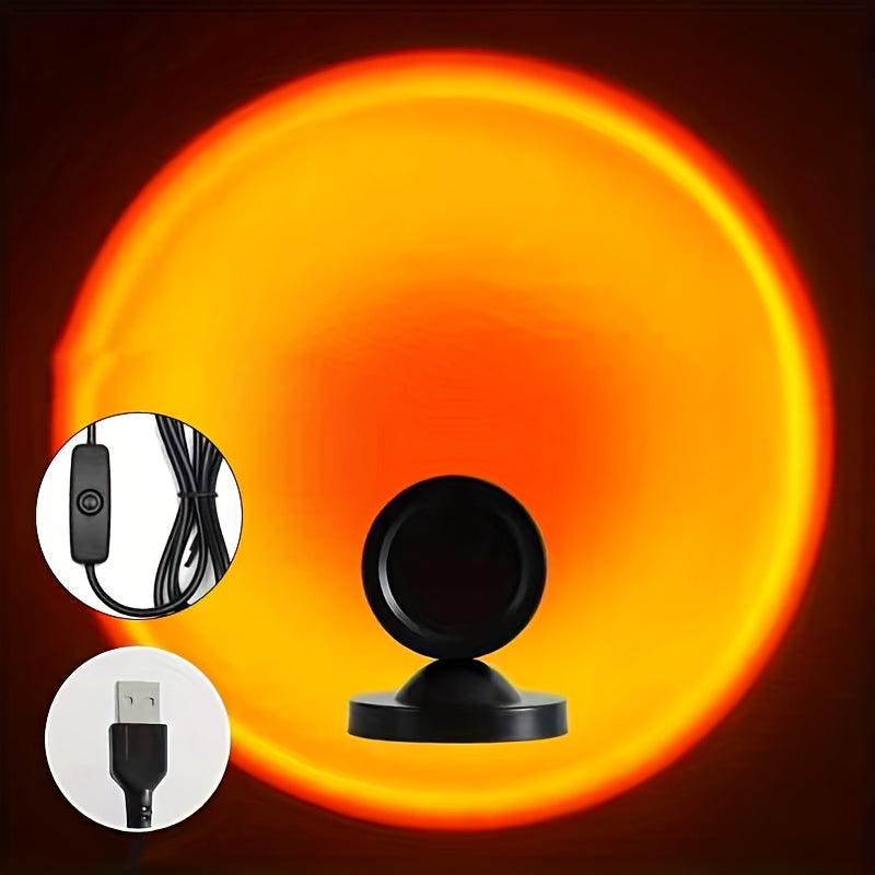 Sunset Projection Lamp USB Powered Ambient