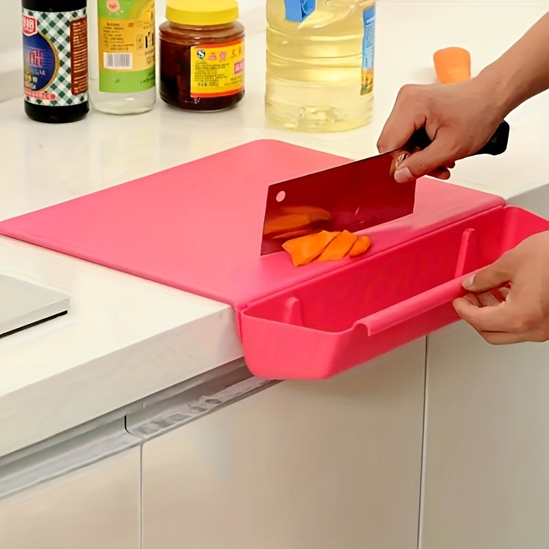 2 In 1 Chopping Board With Storage