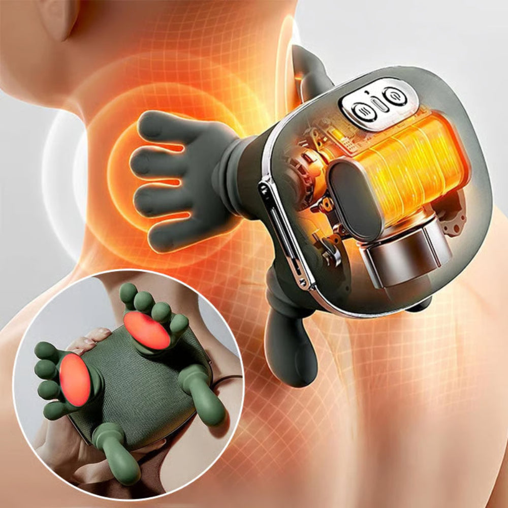 Neck Massager Heated Vibrating Portable