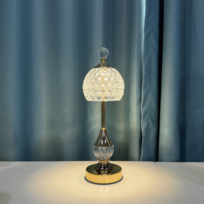 Crystal Touch Table Lamp Rechargeable LED