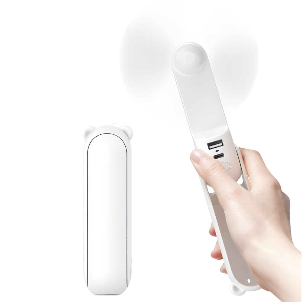 Portable Fan Handheld USB Rechargeable