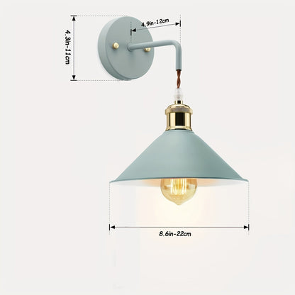 Modern Metal Wall Sconce Industrial Oil