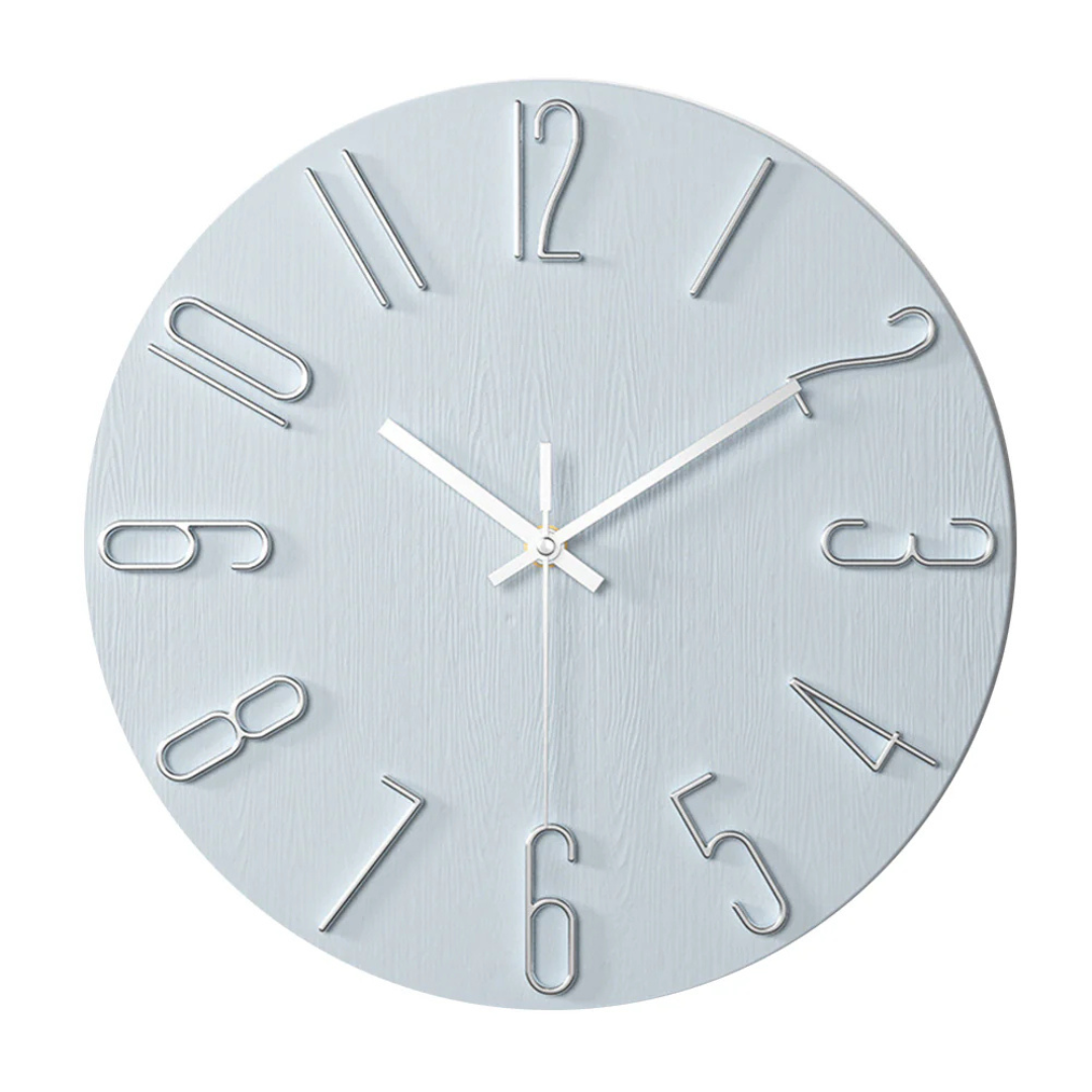 Noble Modern Wall Clock Minimalist Gold