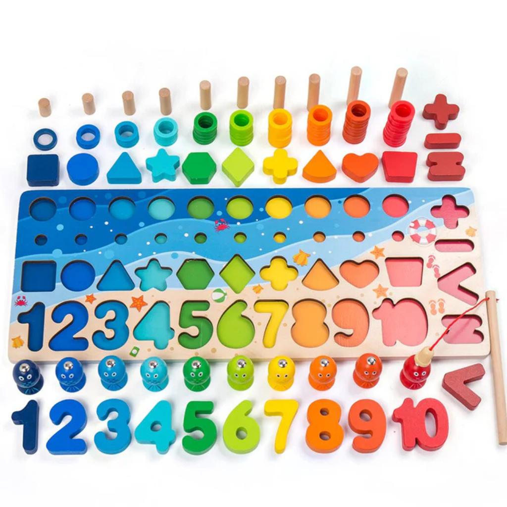 Montessori Wooden Activity Board Learning