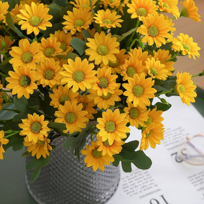 Mothers Day Artificial Flowers Daisy Bouquet