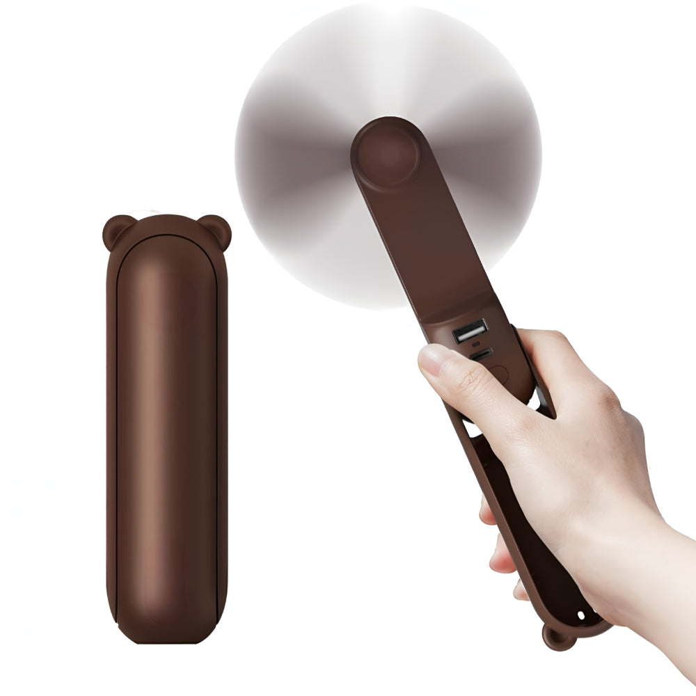 Portable Fan Handheld USB Rechargeable