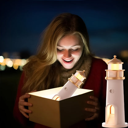 Night Light Projection Lighthouse LED Room